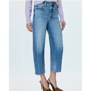 Pistola Denim Eli High Rise Barrel Jeans Rhythm Vintage Size 26